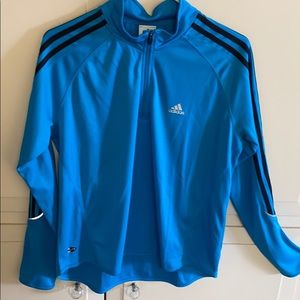 Adidas half zip top